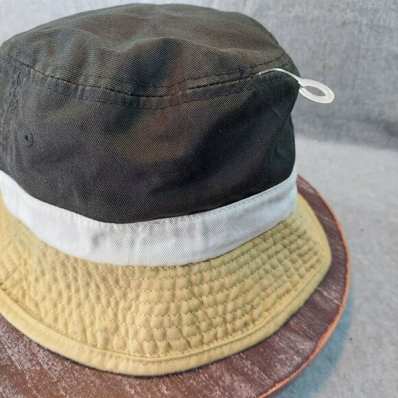 Army Black & Gold Bucket Hat With Embroidered "A" Logo - Picture 3 of 8